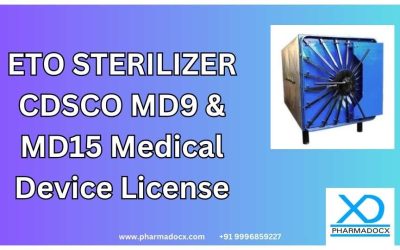 ETO Sterilizer CDSCO MD 9 and MD15 License