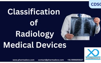CDSCO Classification of Radiology Medical Devices