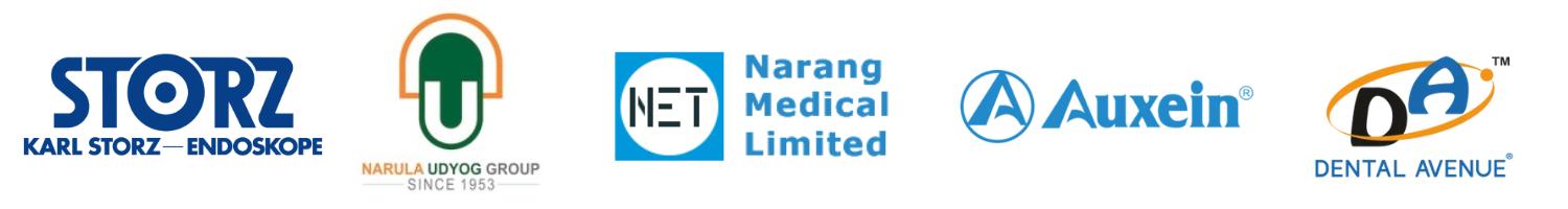 Medical Devices Clients - Karl Storz, Narula Udyog, Narang Medical Limited, Auxein, Dental Avenue