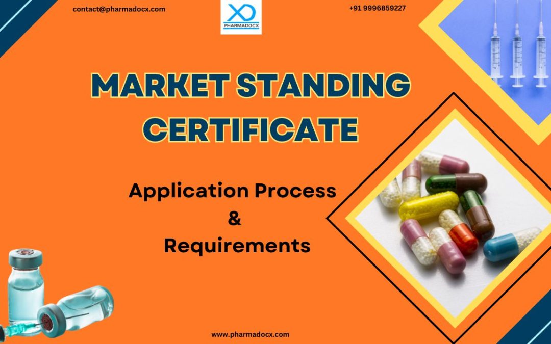 CDSCO Market Standing Certificate: Everything You Need to Know