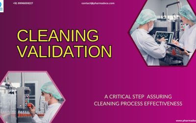 Cleaning Validation in Pharmaceutical Industry: A Quick Guide