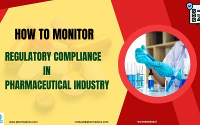 Monitoring Regulatory Compliance in Pharmaceutical Industry
