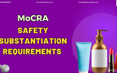 MoCRA Safety Substantiation Requirements for Cosmetics Industry