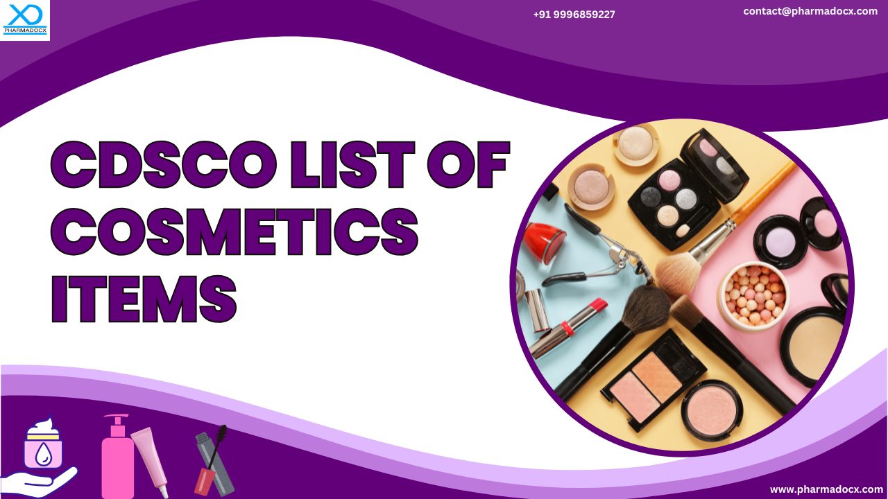 CDSCO List of Cosmetics Items Thumbnail