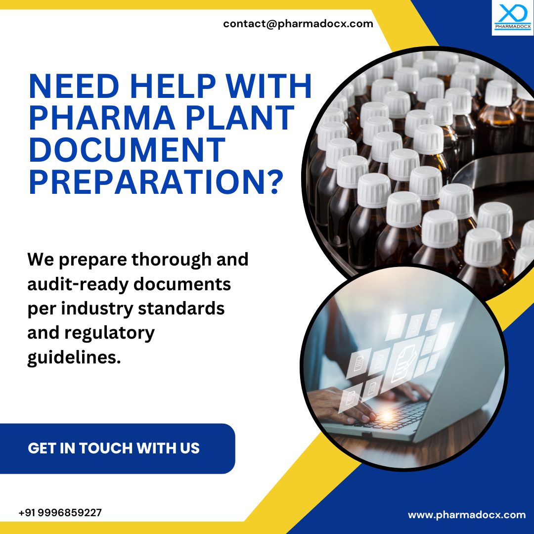 Pharmaceutical plant documentation service provider