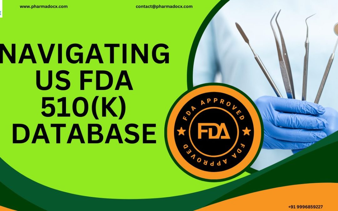 Navigating US FDA 510(k) Database: A Step-by-step Guide
