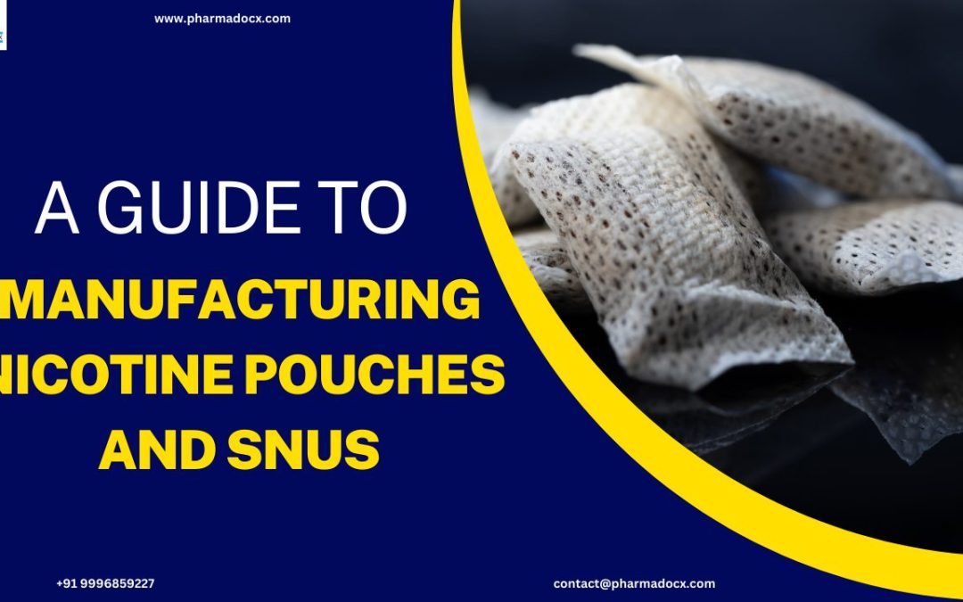 Manufacturing Nicotine Pouches and Snus: 6 Key Steps