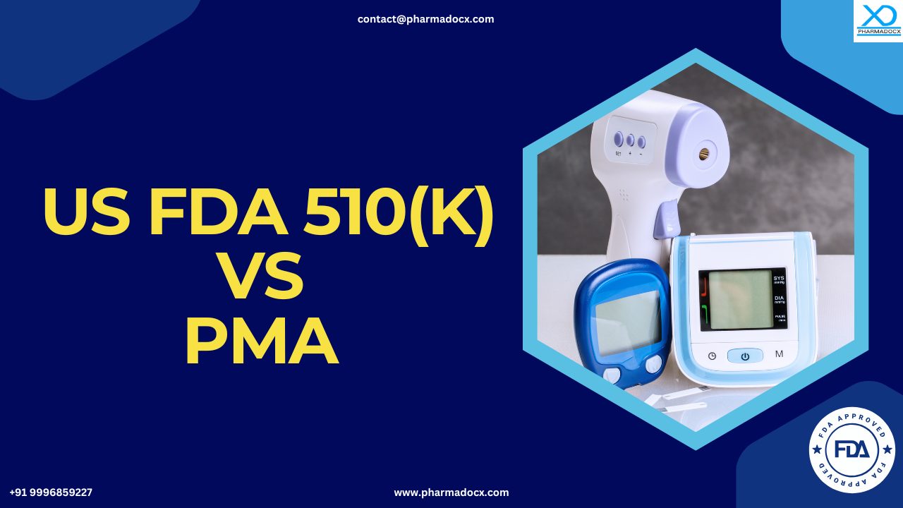 What is the difference between US FDA 510(k) and PMA