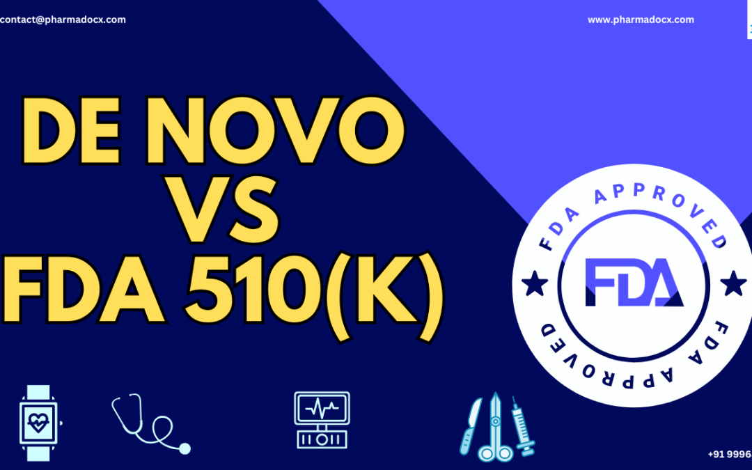 6 Differences Between US FDA De Novo and FDA 510(k) Pathways