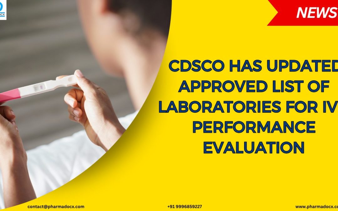 Laboratories for IVD Performance Evaluation: Updated List