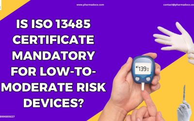 ISO 13485 Certificate for Low-To-Moderate Risk Devices