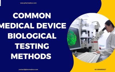 8 Common Medical Device Biological Testing Methods