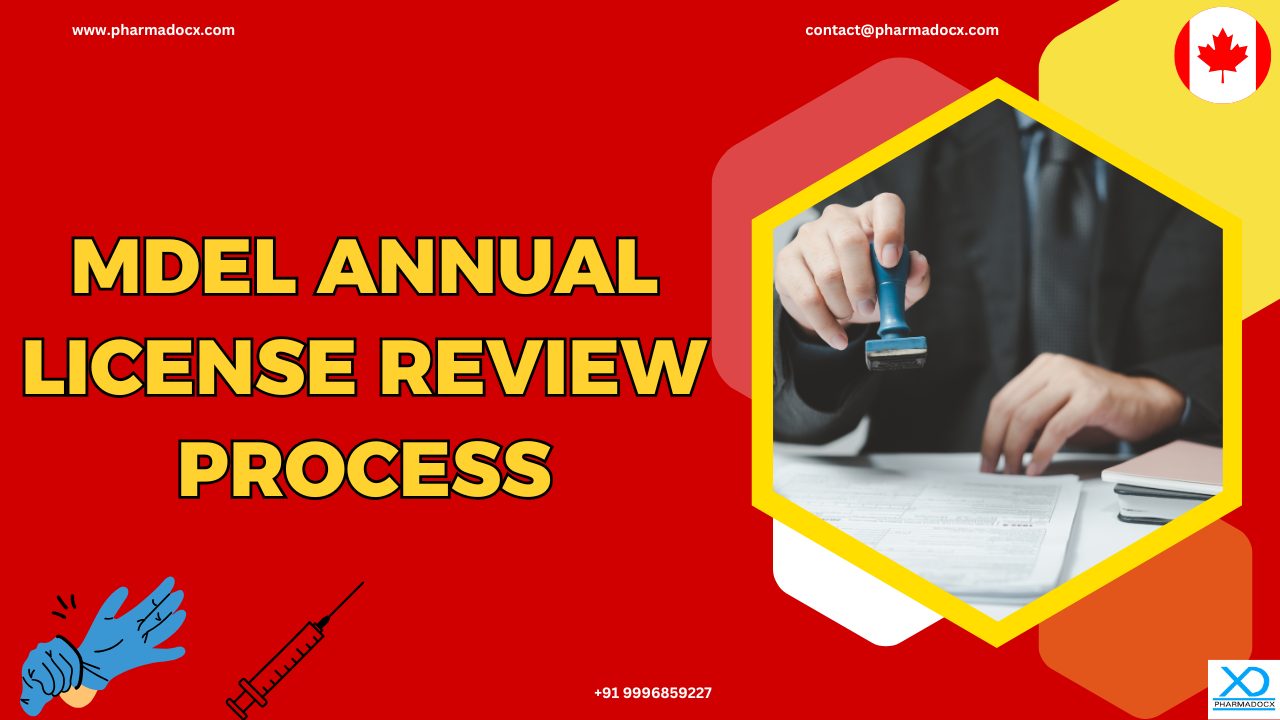 MDEL Annual License Review