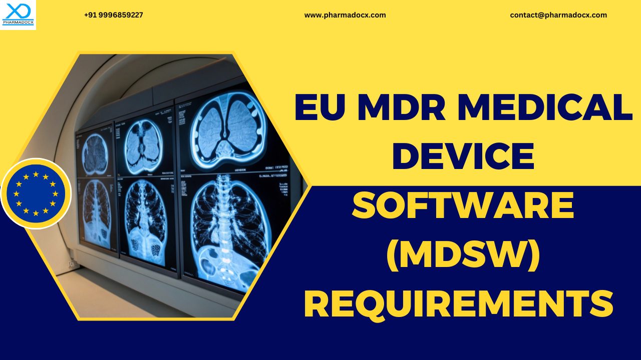 5 EU MDR Medical Device Software (MDSW) Requirements