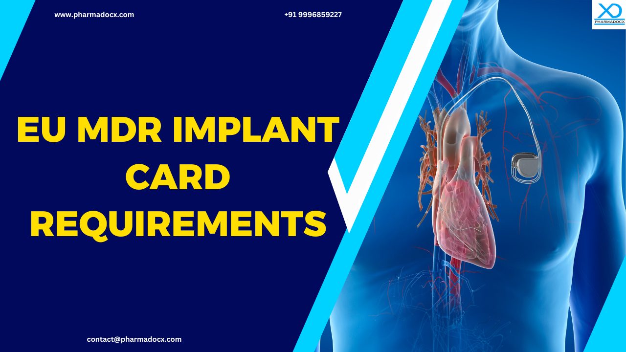 EU MDR Implant Card Requirements