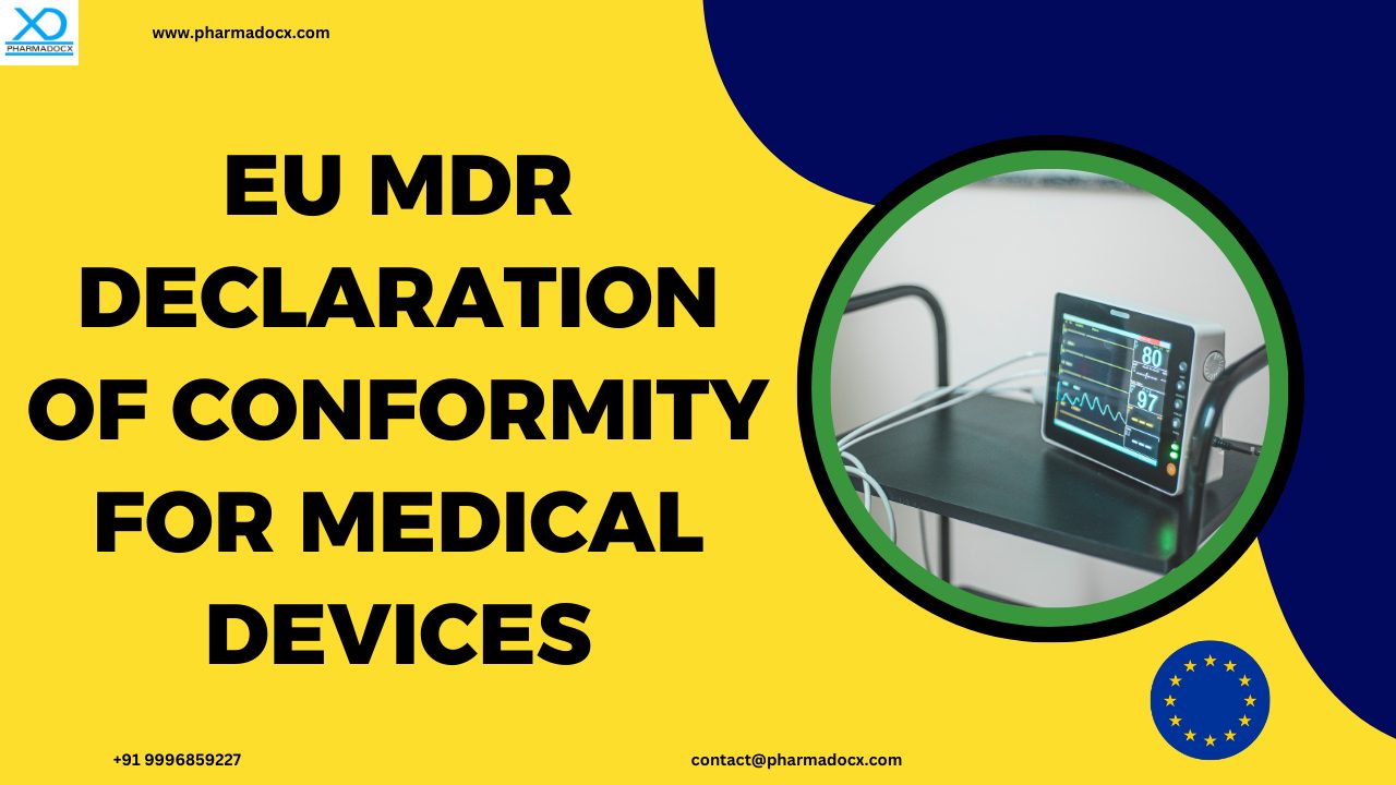 EU MDR Declaration of Conformity for Medical Devices