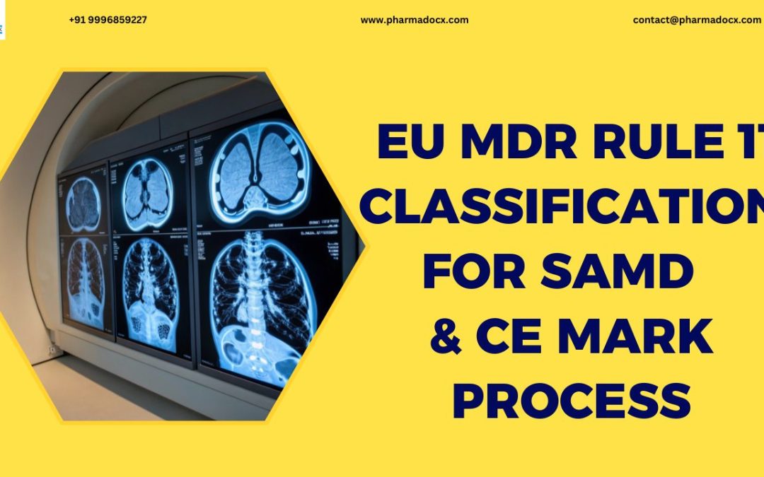 EU MDR Rule 11 Classification for SaMD & CE Mark Process
