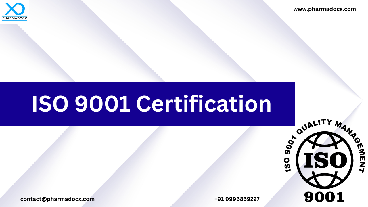 ISO 9001 Certification