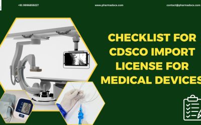 Checklist for CDSCO Import License for Medical Devices: MD 15