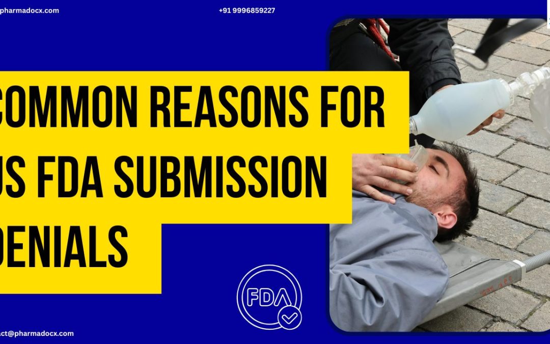 10 Common Reasons for US FDA Submission Denials to Avoid