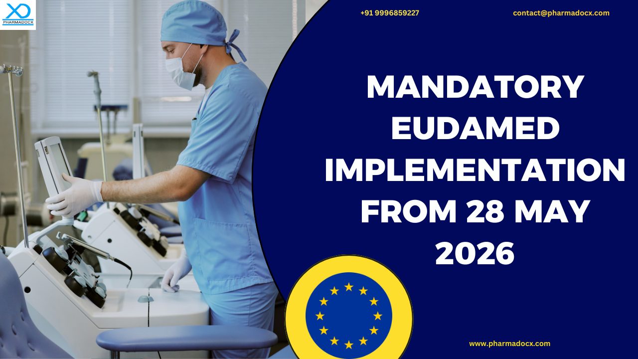 Mandatory EUDAMED implementation from 28 May 2026