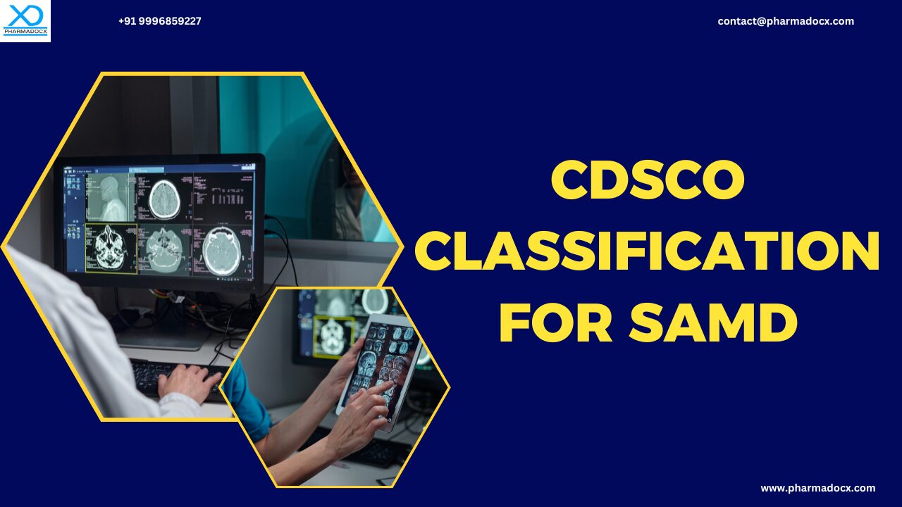 CDSCO Classification for SaMD in India