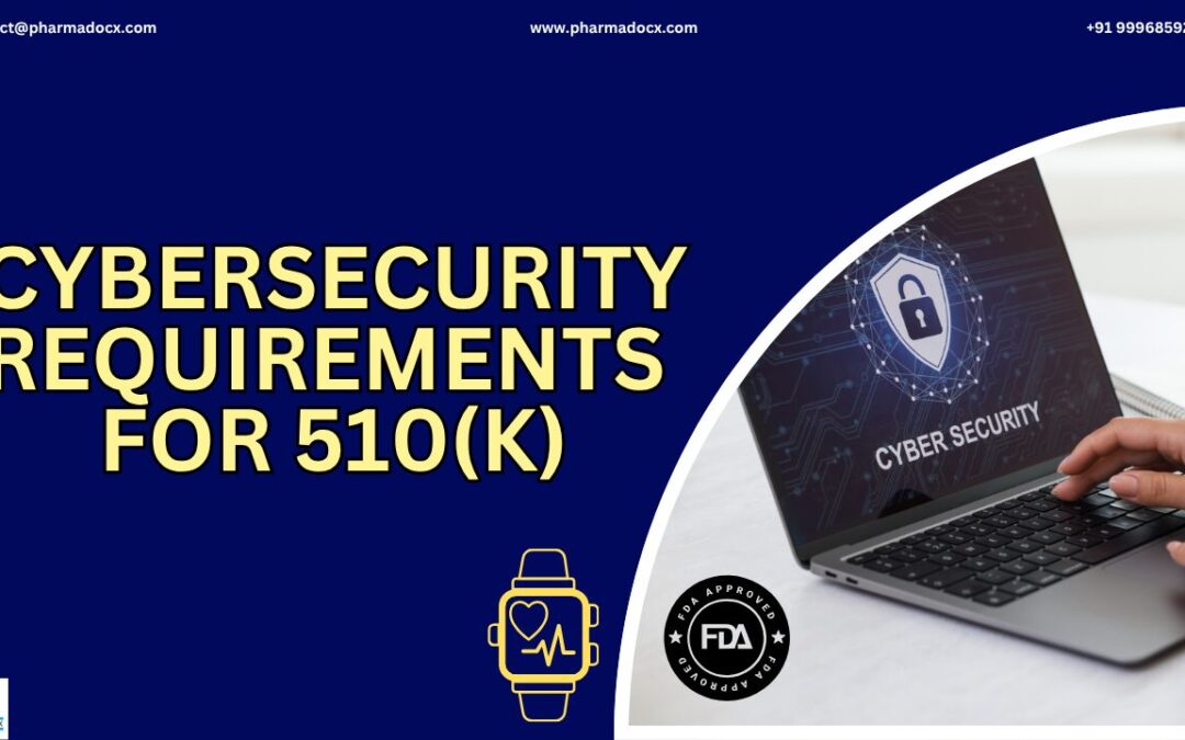 Cybersecurity Requirements for 510(k): Documents, Risk & Tips