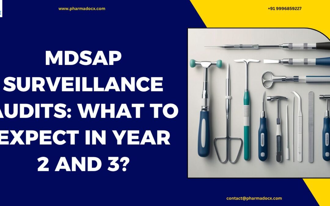 MDSAP Surveillance Audits: What to Expect in Year 2 and 3?