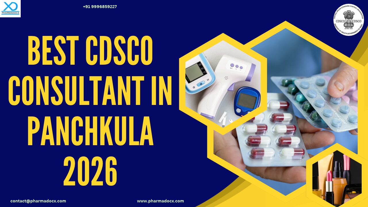 Best CDSCO Consultant in Panchkula 2026