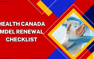 Health Canada MDEL Renewal Checklist for MDEL ALR