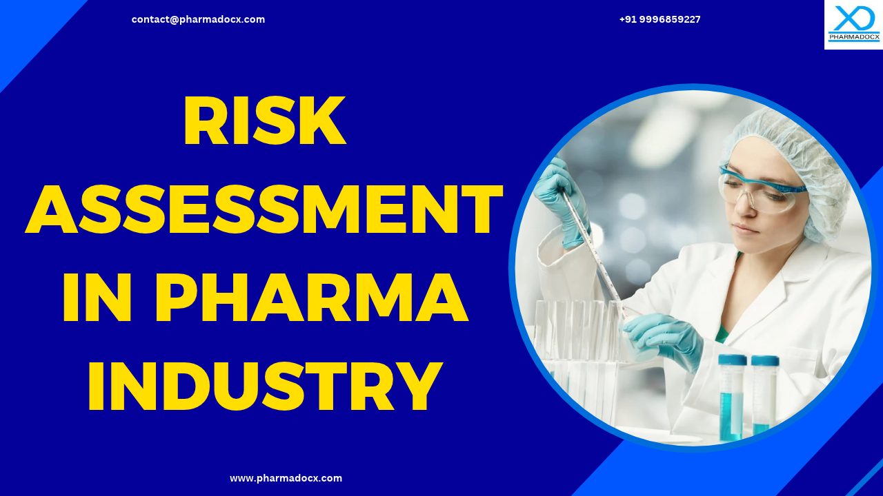 Risk Assessment in Pharma Industry
