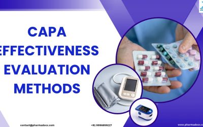 Top 10 CAPA Effectiveness Evaluation Methods