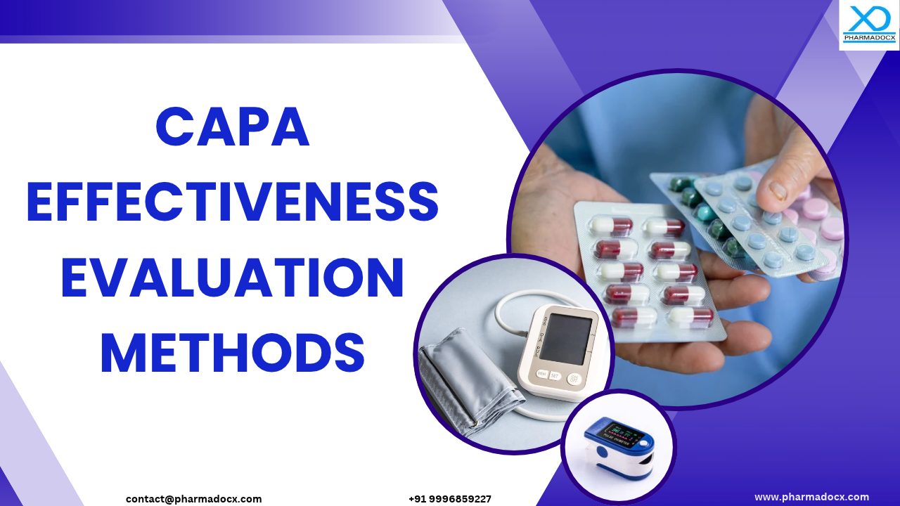 Top 10 CAPA Effectiveness Evaluation Methods